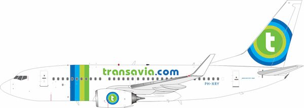 Boeing 737-7K2 Transavia Airlines PH-XRY  JF-737-7-002