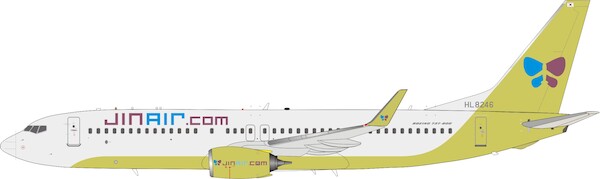 Boeing 737-800 Jin Air "New Engine Logo" HL8246 JF-737-8-037