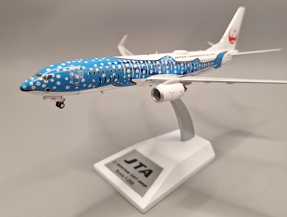 航空機・ヘリコプター JAPAN TRANSOCEAN AIR BOEING737-400 1:200 J Fox Models JF-737-8-040 Boeing 737-800 Japan Transocean Air &qu