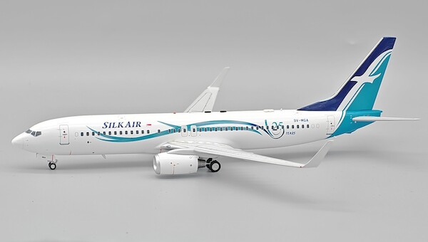 Boeing 737-8SA Silk Air "25th Year Special Scheme" 9V-MGA  JF-737-8-053