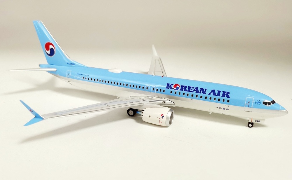 J Fox Models JF-737-8M-001 Boeing 737 MAX 8 Korean Air HL8348