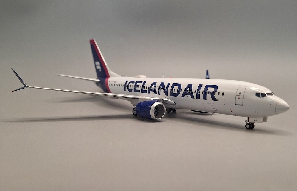J Fox Models JF-737-8M-009 Boeing 737 Max 8 Icelandair TF-ICO J Fox Models JF-737-8M-009 Boeing 737 Max 8 Icelandair TF-ICO