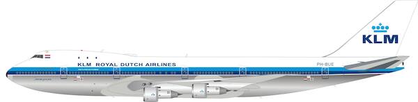 Boeing 747-206B KLM Royal Dutch Airlines "Rio De La Plata" PH-BUE JF-747-2-036P