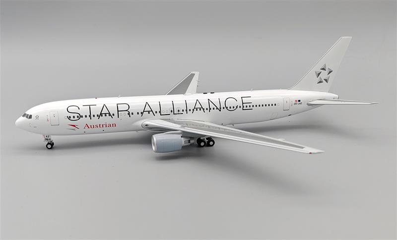 J Fox Models JF-767-3-019L Boeing 767-300ER Austrian Star