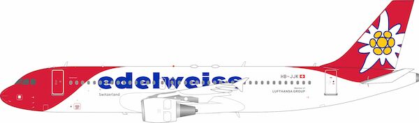 Airbus A320-214 Edelweiss HB-JJK  JF-A320-063
