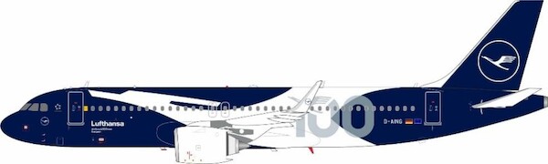 Airbus A320neo Lufthansa 100th Year Anniversary D-AING  JF-A320-069