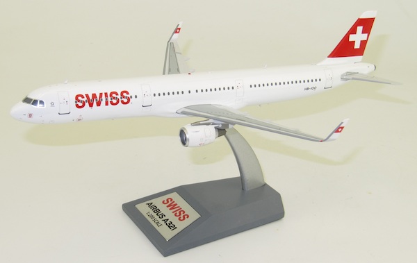 Airbus A321-111 Swiss International Air Lines HB-IOO With Stand JF-A321-004