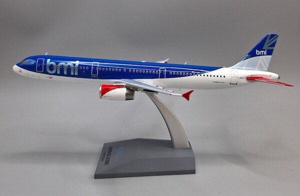 Airbus A321-231 BMI British Midland G-MEDJ (NO GEAR) in flight mode JF-A321-042