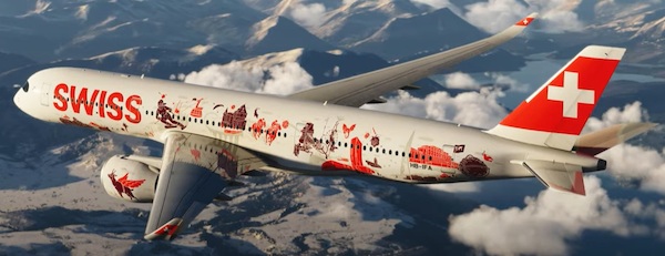 Airbus A350-941 Swiss "Wanderlust" HB-IFA JF-A350-9-017