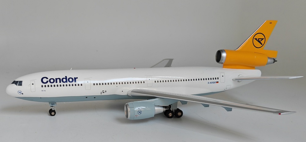 J Fox Models JF-DC10-3-011 McDonnell Douglas DC10-30 Condor D-ADQ