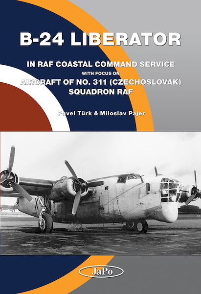 B24 Liberator in RAF coastal Command service and aircraft of 311(Czechoslovak) Squadron RAF japo-17
