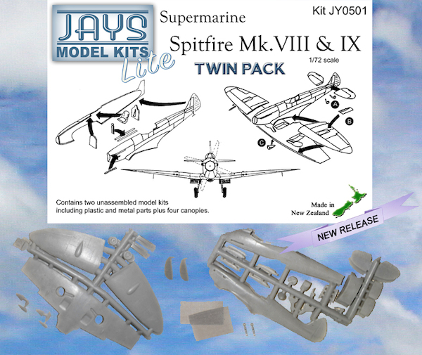 Spitfire MKVIII and MKIX Twin pack JY0501