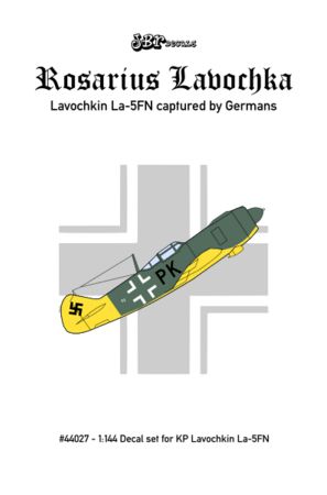 Rosarius Lavochka, Lavochkin LA5FN captured by the Germans (KP)  JBR44027