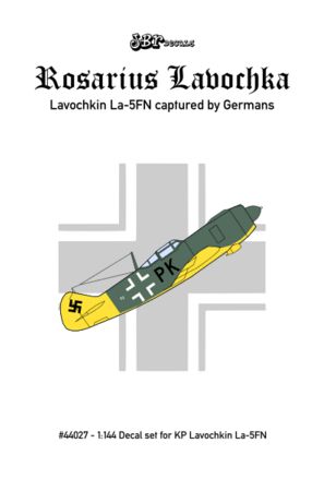 Rosarius Lavochka, Lavochkin LA5FN captured by the Germans (KP) JBR44027