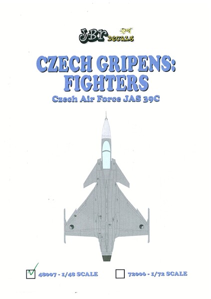 Czech Gripens: Fighters. Czech AF JAS39C  JBR48007