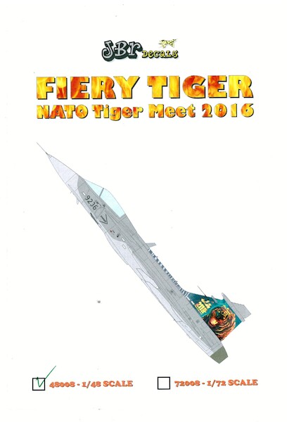 Fiery Tiger, Czech JAS39C Gripen at Nato Tiger Meet 2016 JBR48008