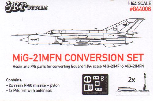 MiG21MFN complete Conversion set (Eduard) JBR844006