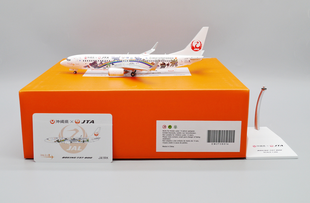 JC Wings EW2738016 Boeing 737-800 Japan TransOcean Air 