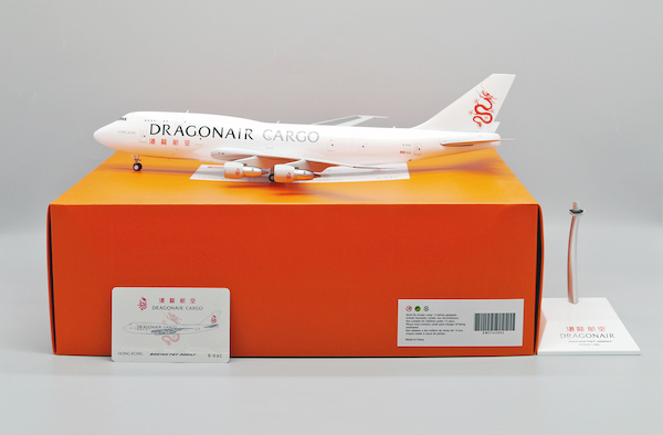 Boeing 747-300SF Dragonair Cargo B-KAC Stabilisers detached and bubbles on surface. One antenna on roof missing EW2743002STAB