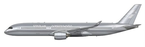 Airbus A350-1000 Starlux Airlines "Airsorayama Silver" B-58553  EW435K003