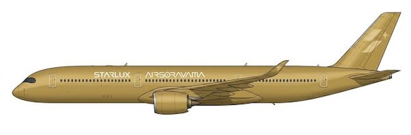 Airbus A350-1000 Starlux Airlines "Airsorayama Gold" B-58554 EW435K004