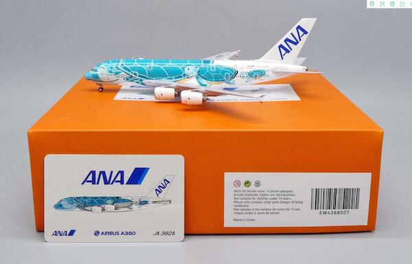 Airbus A380 ANA, All Nippon Airways "Flying Honu - Kai Livery" JA382A EW4388007