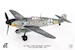 Messerschmitt Bf109G-6 Erich Hartmann, Luftwaffe, JG 52, 1943AF, 1944