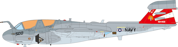 EA6B Prowler US Navy VAQ-136 Gauntlets, USS George Washington, 2012 JCW-72-EA6B-007