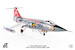 F104C Starfighter USAF 479th Tactical Fighter Wing, 1958  JCW-72-F104-004