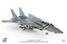 Grumman F14D Tomcat US Navy,  /NE-104 VF-2 Bounty Hunters, 2002  JCW-72-F14-008