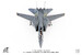 Grumman F14D Tomcat US Navy, /NE-104 VF-2 Bounty Hunters, 2002 JCW-72-F14-008