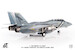Grumman F14D Tomcat US Navy,  /NE-104 VF-2 Bounty Hunters, 2002  JCW-72-F14-008