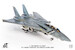 Grumman F14D Tomcat US Navy,  /NE-104 VF-2 Bounty Hunters, 2002  JCW-72-F14-008