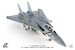 Grumman F14D Tomcat US Navy,  /NE-106 VF-2 Bounty Hunters, 2002  JCW-72-F14-009