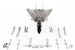 Grumman F14A Tomcat US Navy, U.S. NAVY VF-41 Black Aces, 1978  JCW-72-F14-012