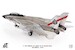 Grumman F14A Tomcat US Navy, U.S. NAVY VF-41 Black Aces, 1978  JCW-72-F14-012
