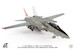 Grumman F14A Tomcat US Navy, VF-14 Tophatters, 80th Anniversary Edition, 1999  JCW-72-F14-014