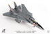 Grumman F14D Tomcat US Navy VF-2 Bounty Hunters, Last Cruise, 2003 JCW-72-F14-018