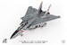 Grumman F14D Tomcat US Navy VF-2 Bounty Hunters, Last Cruise, 2003 JCW-72-F14-018