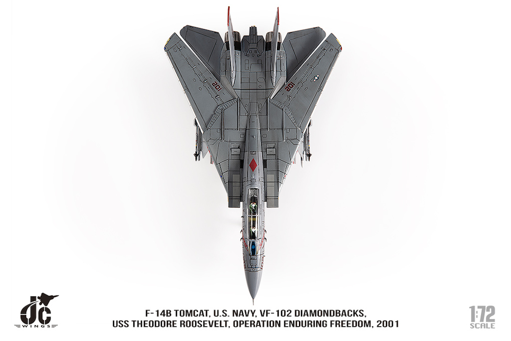 JC Wings JCW-72-F14-024 Grumman F14B Tomcat US Navy VF-102 Diamon