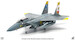 McDonnell Douglas F15C Eagle USAF California ANG 194th Fighter Squadron 84-0004, 75th Anniversary Edition, 2018 JCW-72-F15-013