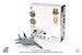 McDonnell Douglas F15C  USAF, U.S. Air Force, 493rd Fighter Squadron,  45th Anniversary Edition, 2022  JCW-72-F15-023