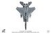 McDonnell Douglas F15C  USAF, U.S. Air Force, 493rd Fighter Squadron,  45th Anniversary Edition, 2022  JCW-72-F15-023