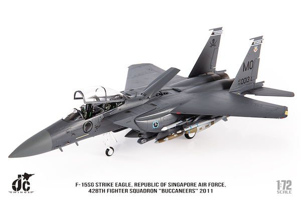 McDonnell Douglas F15SG Strike Eagle Republic of Singapore Air Force, 05-0013/MO 428th Fighter Squadron "Buccaneers" 2011 RSAF 428Sq  JCW-72-F15-025