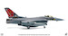 F16C Fighting Falcon USAF Wisconsin ANG, 115th Fighter Wing, 70th Anniversary Edition, 2018  JCW-72-F16-010