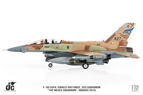 F16I Sufa Israeli Air Force, 427, 253 Squadron "The Negev Squadron",  INIOHOS 2015  JCW-72-F16-012