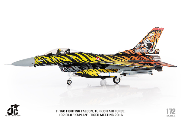 F16C Fighting Falcon Turkish Air Force, 192 Filo "Kaplan", Tiger Meeting 2016 JCW-72-F16-014