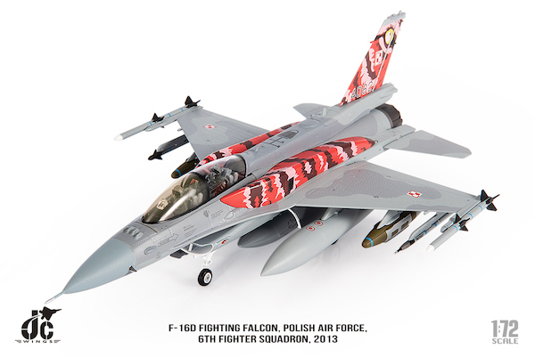 F16D Fighting Falcon Polish Air Force, 6th Fighter Squadron, 2013 JCW-72-F16-017