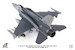 F16D Fighting Falcon Republic of Singapore Air Force, 145th Fighter Squadron, 2015 JCW-72-F16-019
