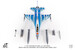 F16D Fighting Falcon USAF 309th Fighter Squadron, 56th Operations Group, 2022  JCW-72-F16-020